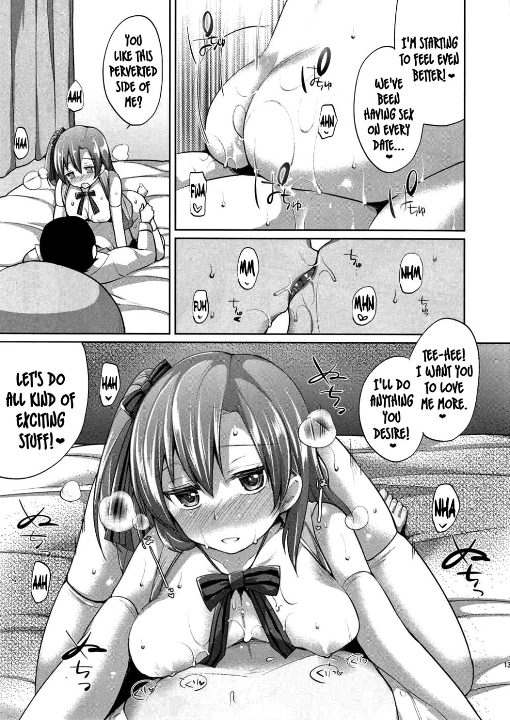 Hentai Manga Comic-Flirty Love with Honoka-Read-12